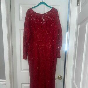 Marina beautiful red xxl gown